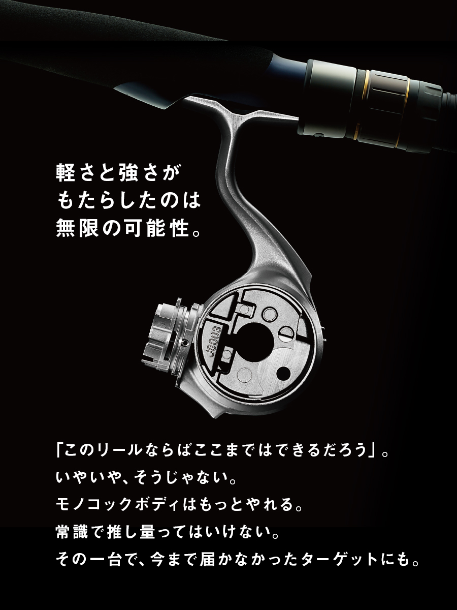 軽さと強さがもたらしたのは無限の可能性。MONOCOQUE BODY（モノコックボディ）