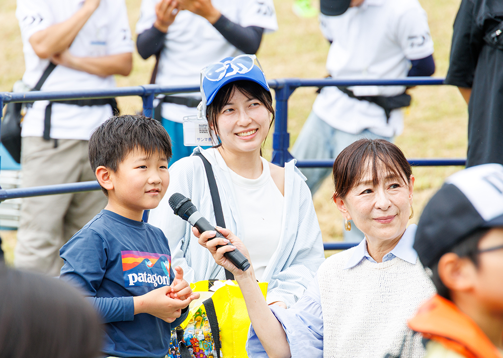 秋丸美帆さん登場のフィッシングトークショー開催