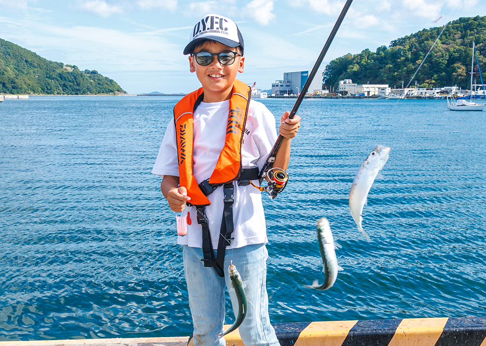 D.Y.F.C海釣りスクールは大漁で終了