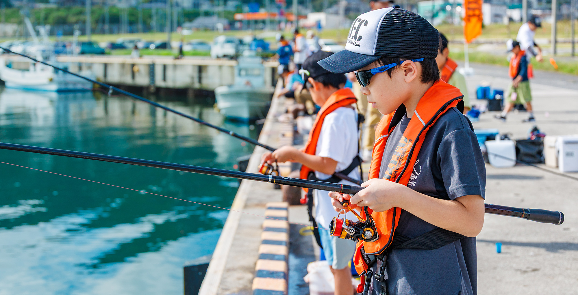 D.Y.F.C海釣りスクールは大漁で終了