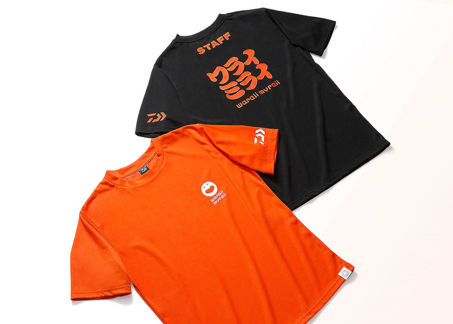 廃棄漁網を使用したＴシャツを制作