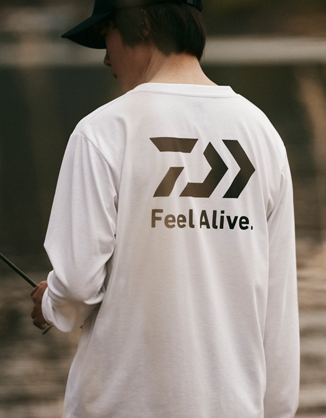 クリーンオーシャンFeelAlive.ロングTシャツ