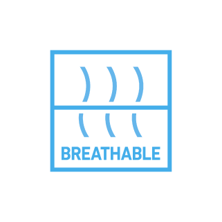 通気（BREATHABLE）