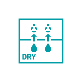 吸水速乾（DRY）