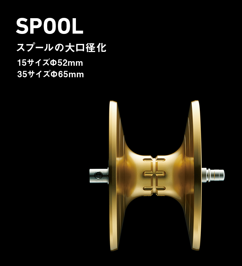 ダイワ ソルティガ スペアスプール2個セット 35N-SJ SOM ノブ フィッシング