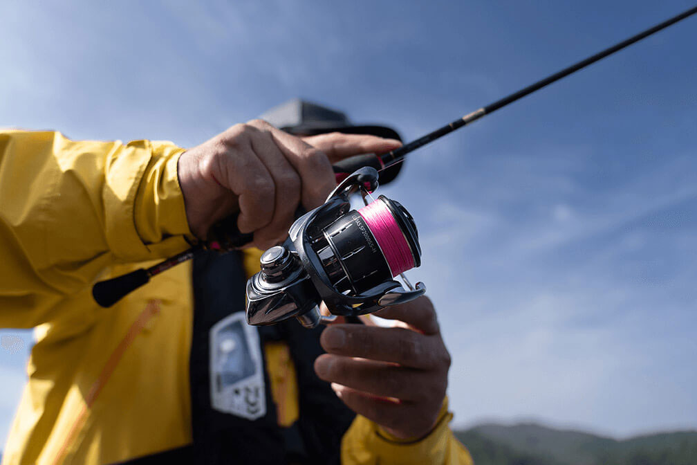 渡邉さんの実釣シーン