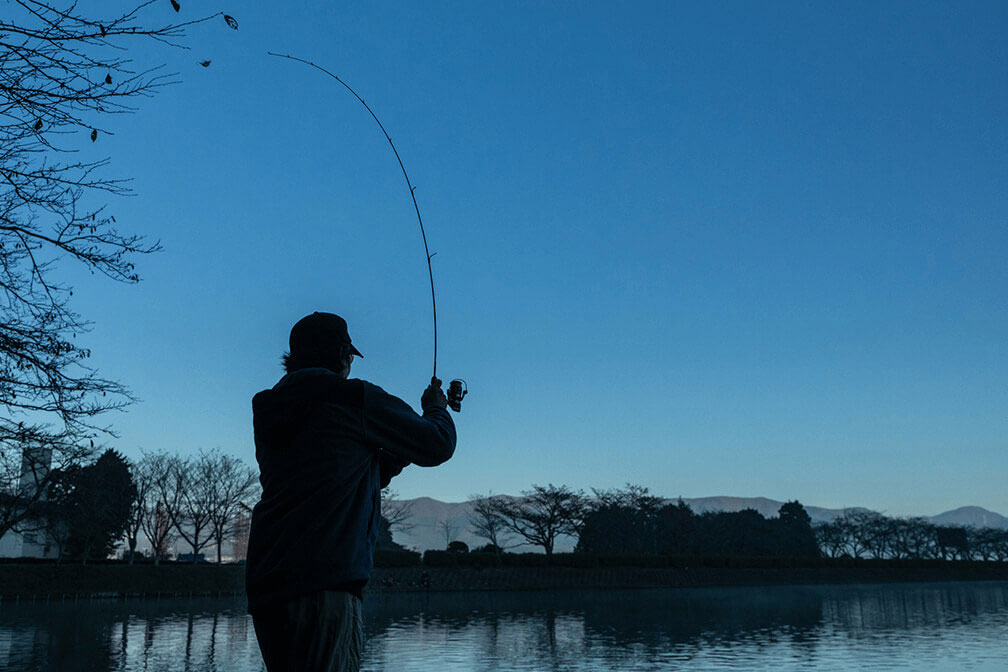三浦さんの実釣シーン