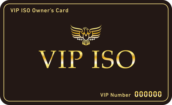 VIP ISOオーナーズカード