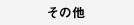 その他