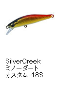 SilverCreek ミノーダートカスタム 48S
