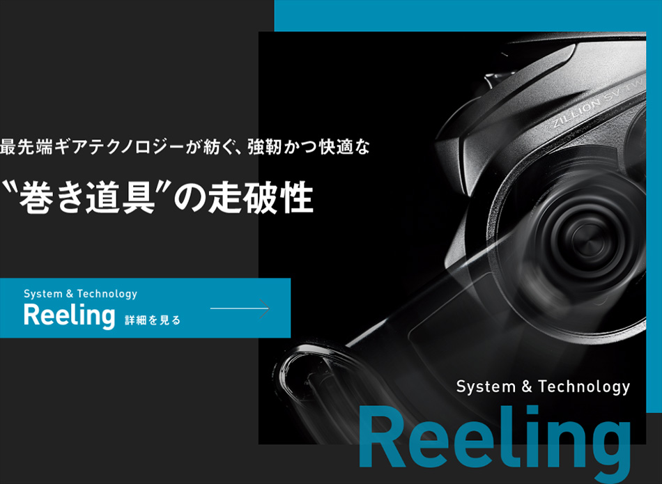 DAIWA ： ZILLION SV TW - Web site