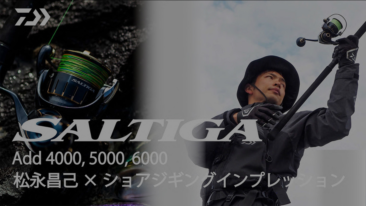 The next stage of the strongest reel.  23 SALTIGA, your indispensable partner on the shore
