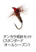テンカラ毛針セット（スタンダードオールシーズン）