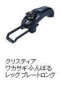 クリスティア ワカサギ ふんばるレッグ プレートロング