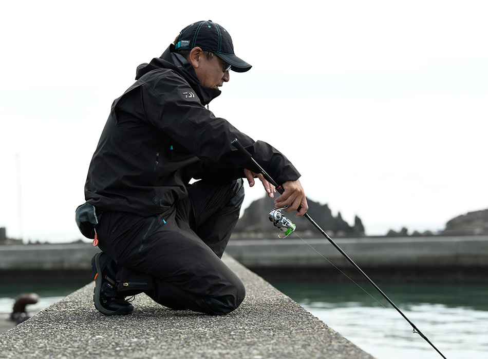 釣り フィッシングウエア DAIWA ： DR-1622P（ゴアテックス パックライト® EGレインパンツ 