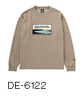 DE-6122（グラフィックロングTシャツ サーフ）