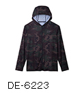 DE-6223（アイスドライ®フルジップフーディーラッシュガード）