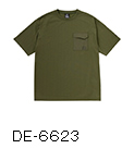 DE-6623（エコロジーポケットTシャツ）