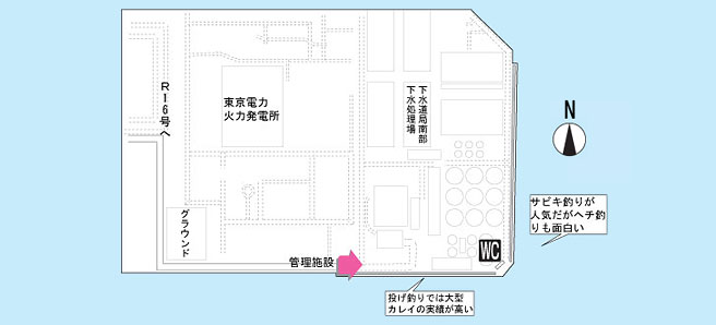 Daiwa Fishing Map 磯子海釣り施設 Web Site