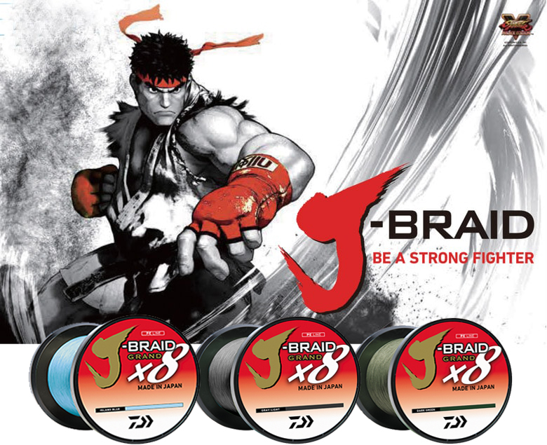 Daiwa  J-BRAID® x8 GRAND BRAIDED LINE