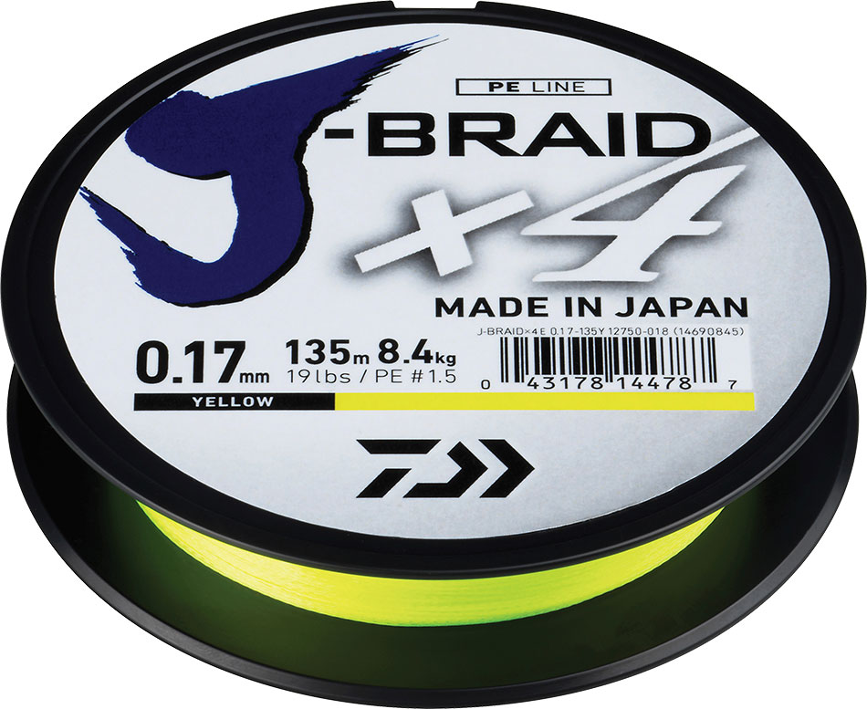 Daiwa J-Braid X4U 2700DG Island Blue PE Line 3000yd CHOOSE YOUR POUND  WEIGHT!