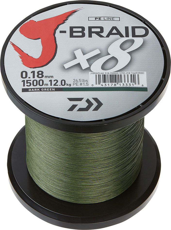 Daiwa J-Braid X8 - Melton Tackle