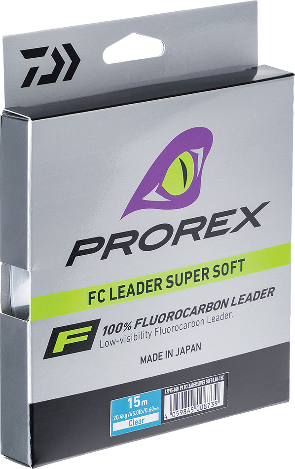 Daiwa prorex fluorocarbono Leader Líder Material