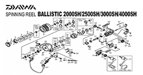 Daiwa Reel Diagrams Parts Lists Uk Webmotor Org