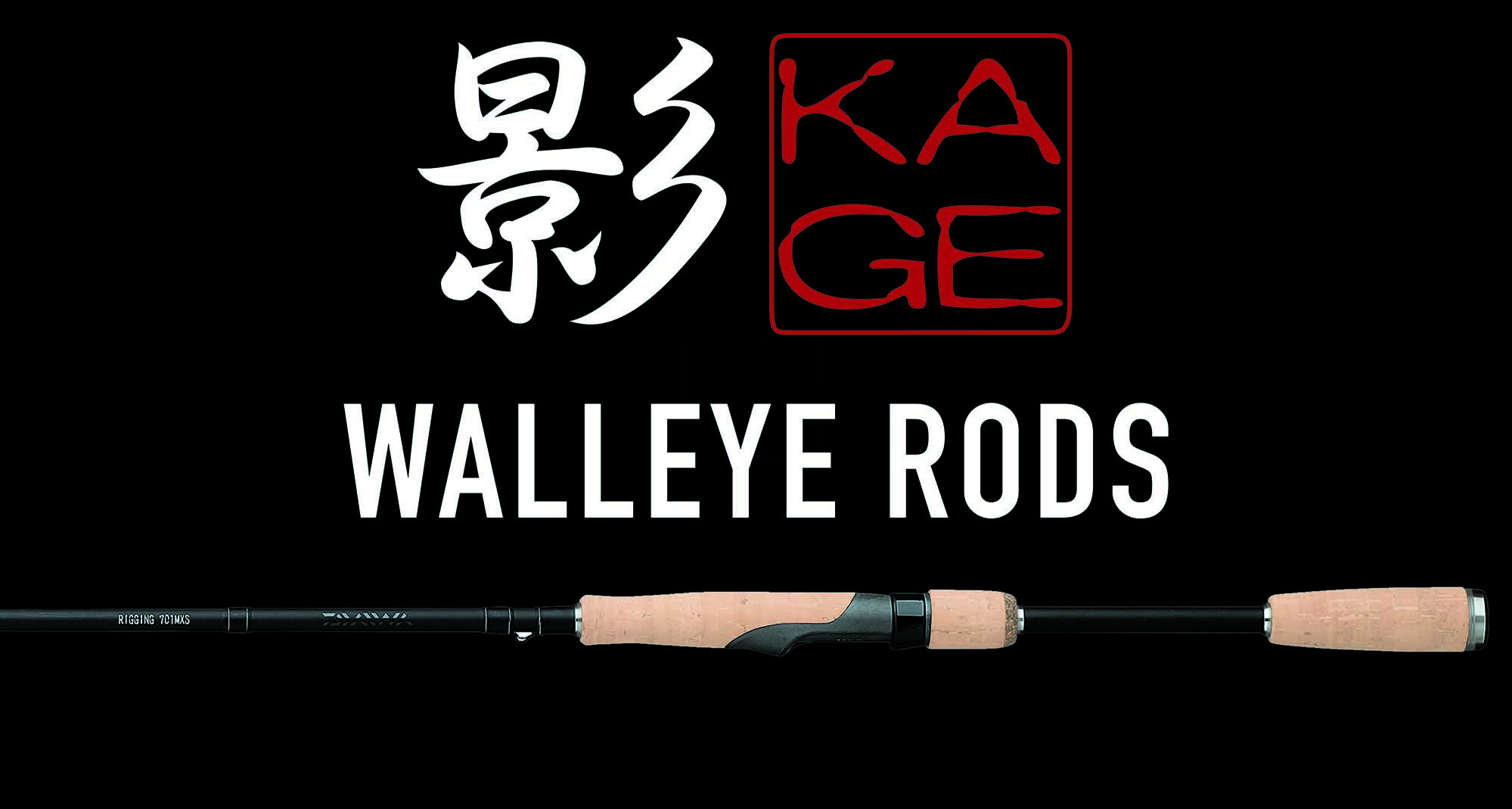 Daiwa  KAGE WALLEYE RODS